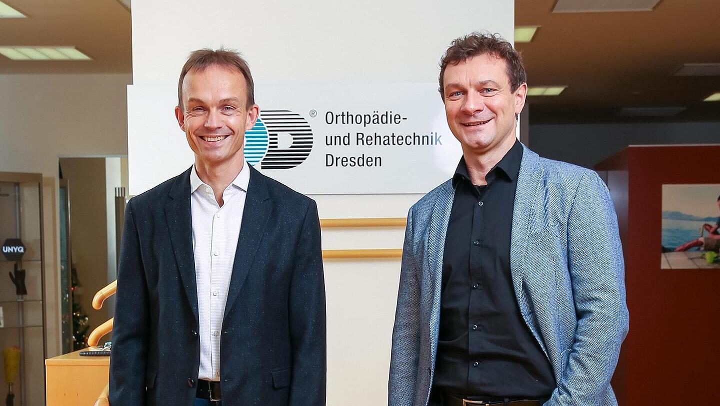 die Geschäftsführer Thomas Mitzenheim (links) und Thomas Hänel-Schwarz (rechts) die Geschäftsführer Thomas Mitzenheim (links) und Thomas Hänel-Schwarz (rechts)