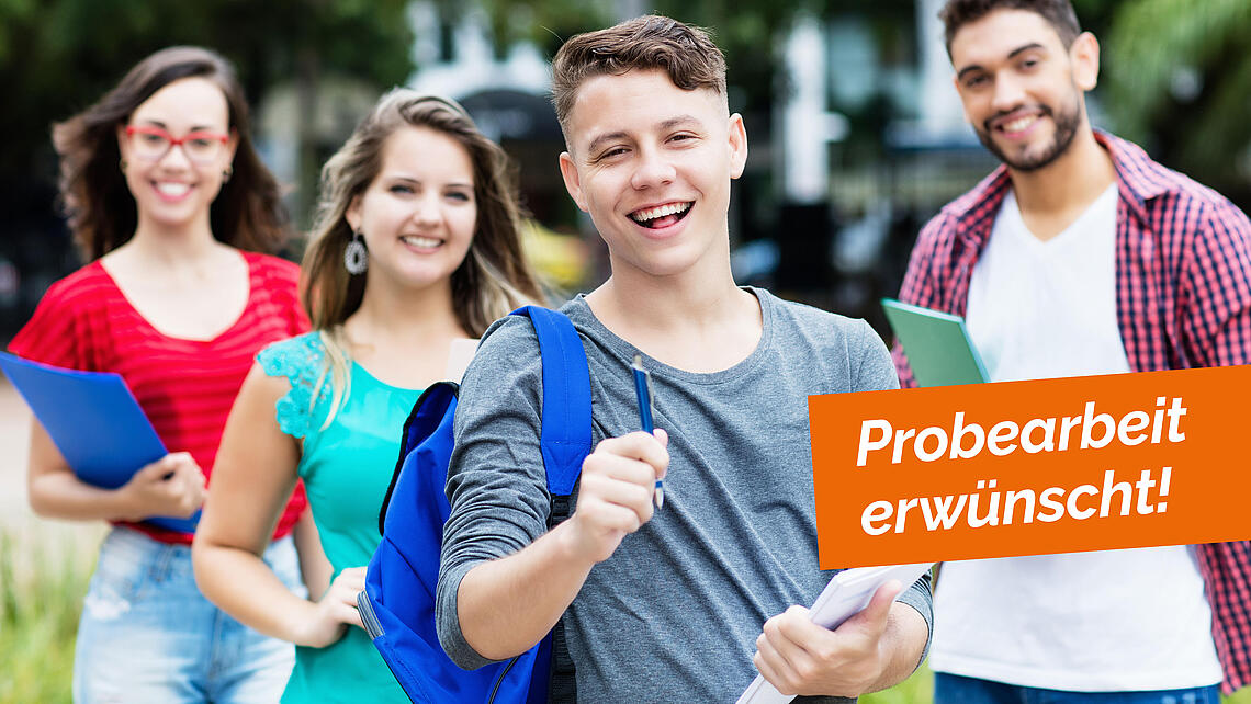 Ausbildung Probearbeit erwünscht