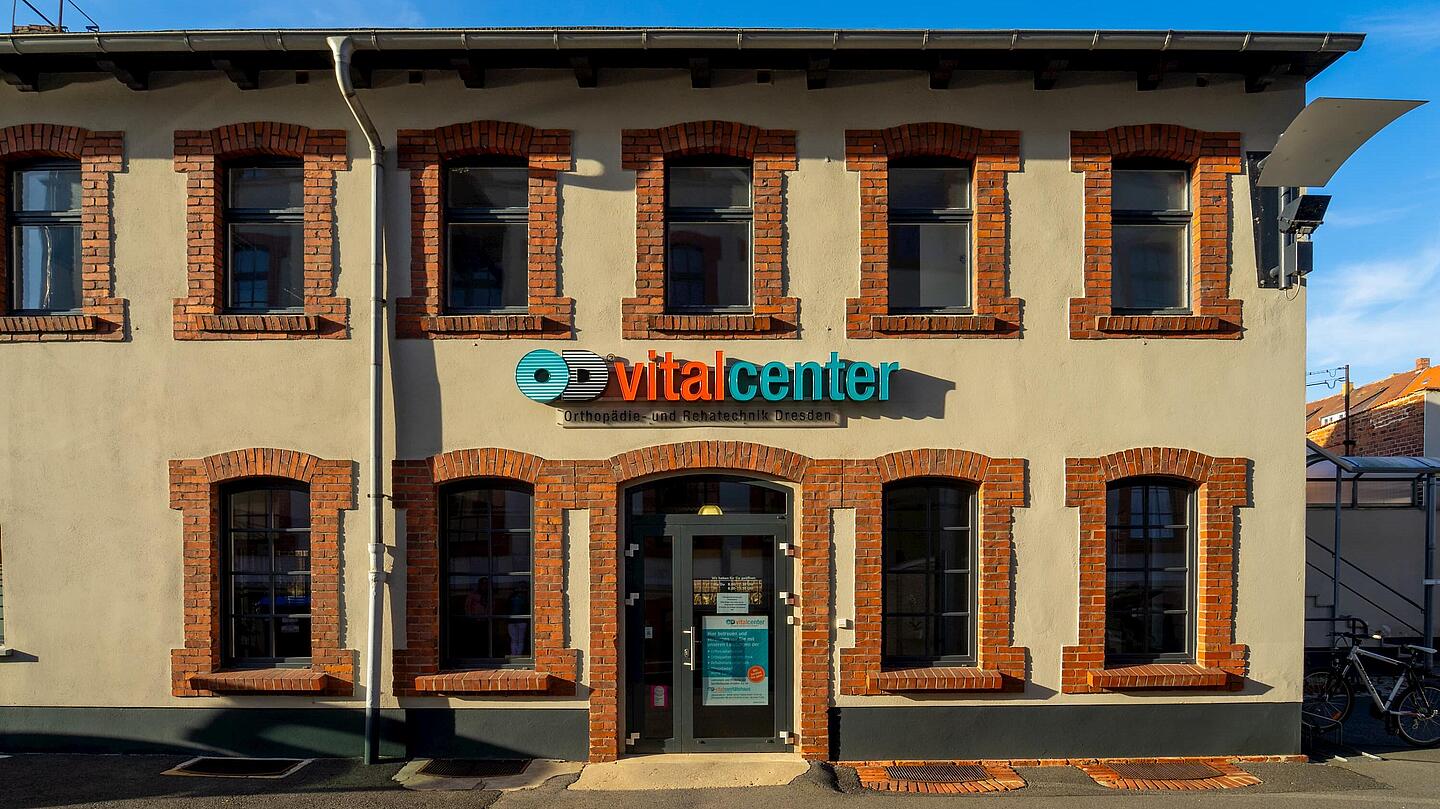 Ansicht des Gebäudes unseres Vital-Centers auf der Melanchthonstraße in Görlitz
