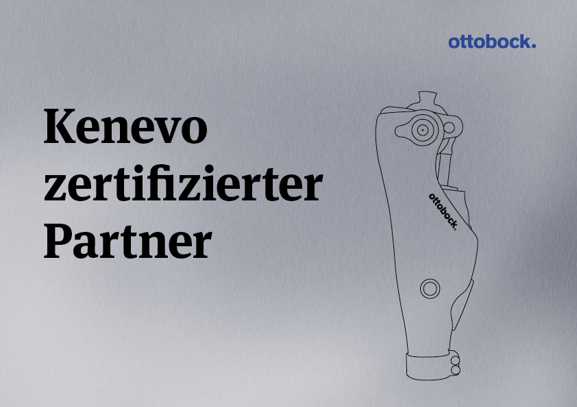 Kenovo-zertifizierter Partner von Ottobock digitaler Nachweis als Kenovo-zertifizierter Partner von Ottobock
